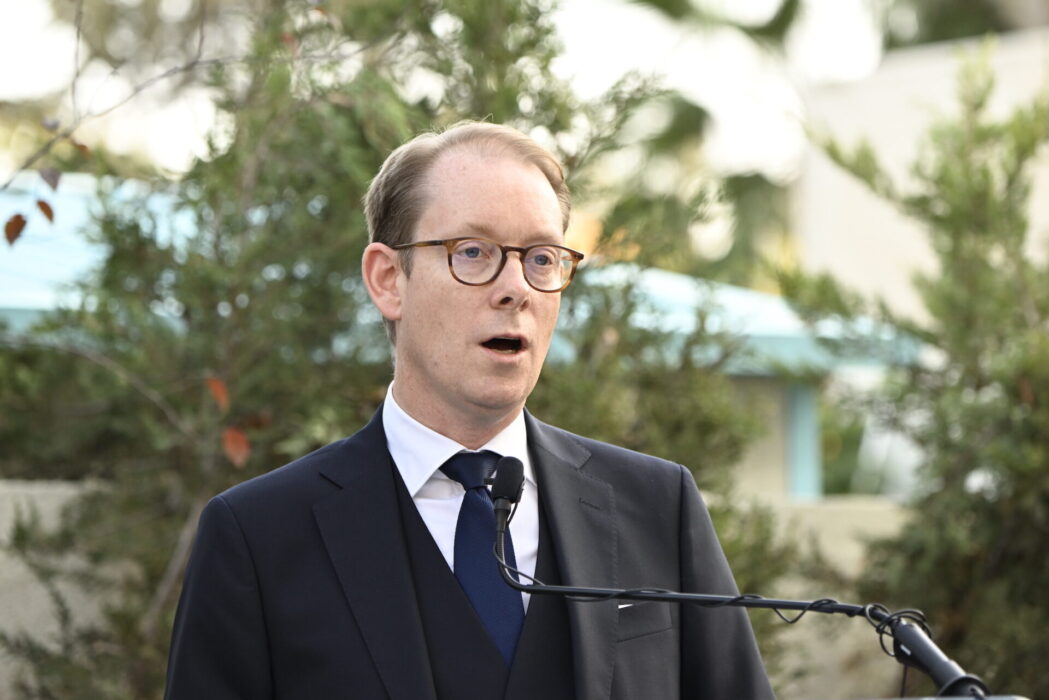 Utrikesminister Tobias Billström (M).