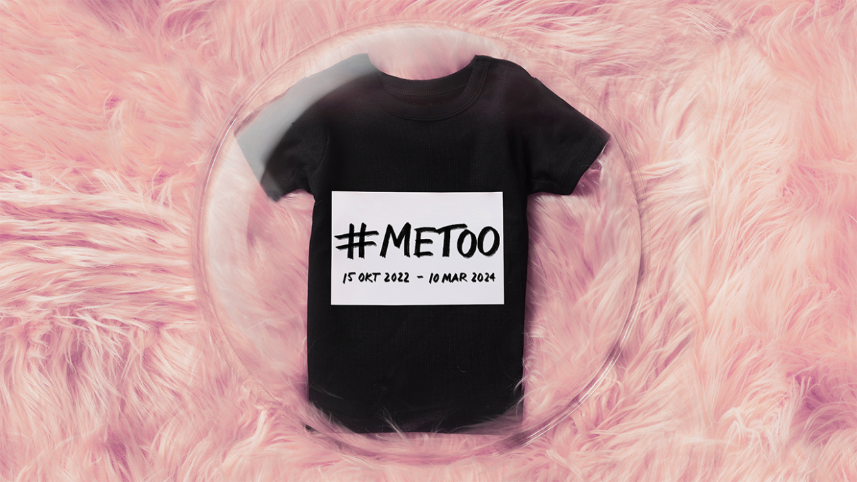 En utställning om #metoo visas i Umeå.