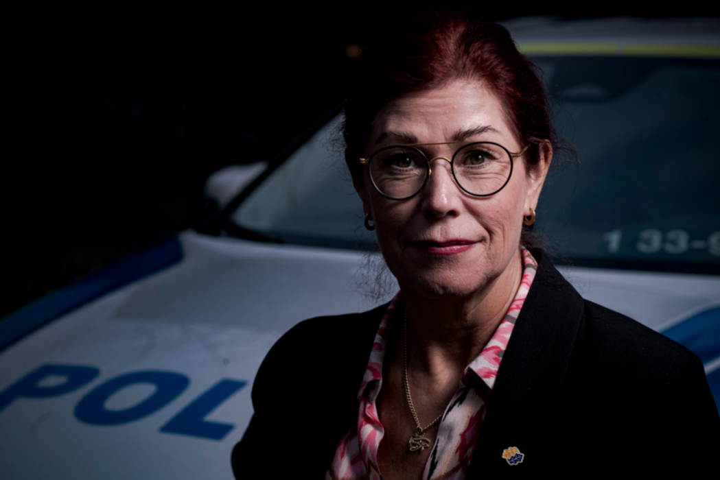 Katharina von Sydow är Polisförbundets ordförande sedan i september.