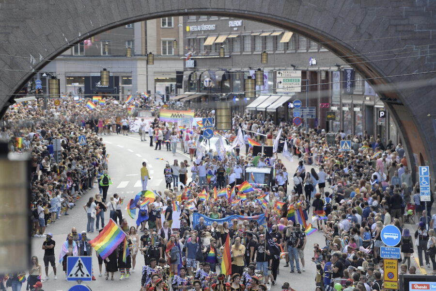 I augusti hölls den stora prideparaden i Stockholm, efter två års coronauppehåll.