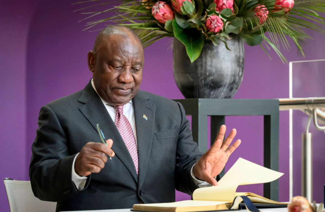 Sydafrikas president Cyril Ramaphosa riskerar ett riksrättsåtal.