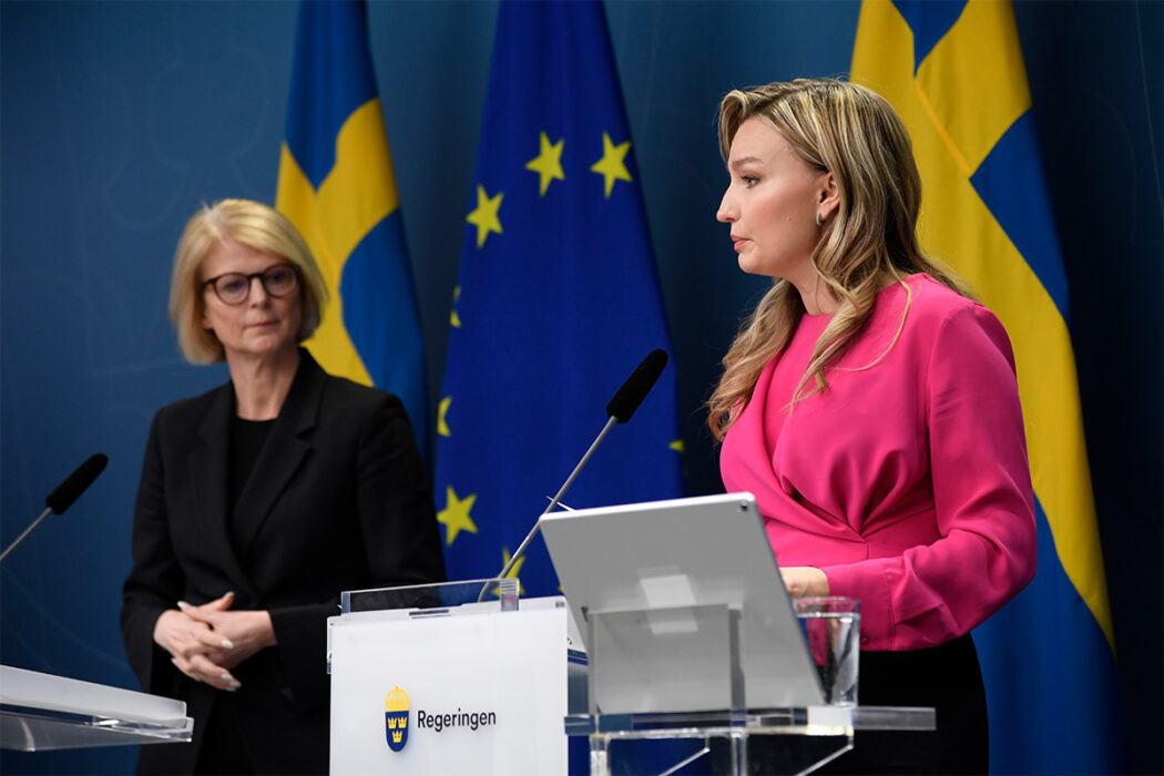 Elisabeth Svantesson (M) och Ebba Busch (KD) vill stötta företagare genom att låta dem vänta med skatten.