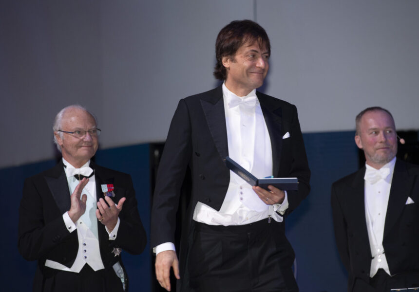 Professor Max Tegmark tilldelades 2019 Kungliga ingenjörvetenskapsakademiens guldmedalj.