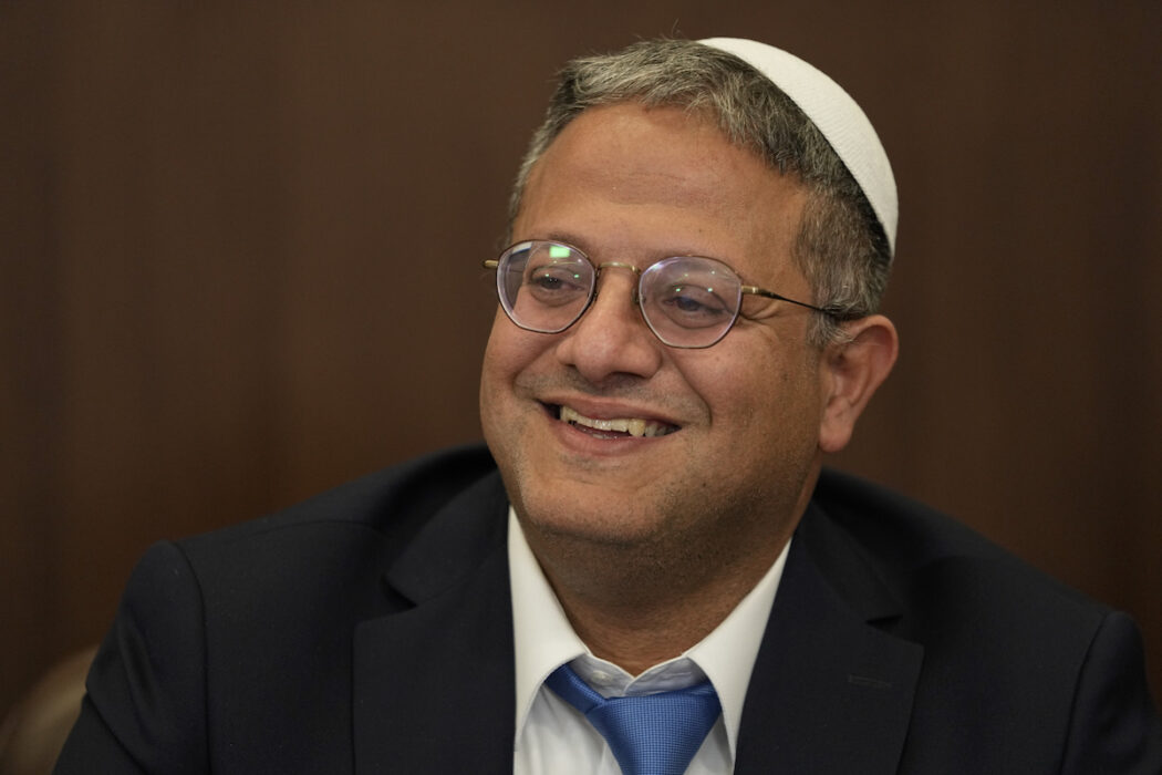 Itamar Ben-Gvir, ny minister i Benjamin Netanyahus regering.
