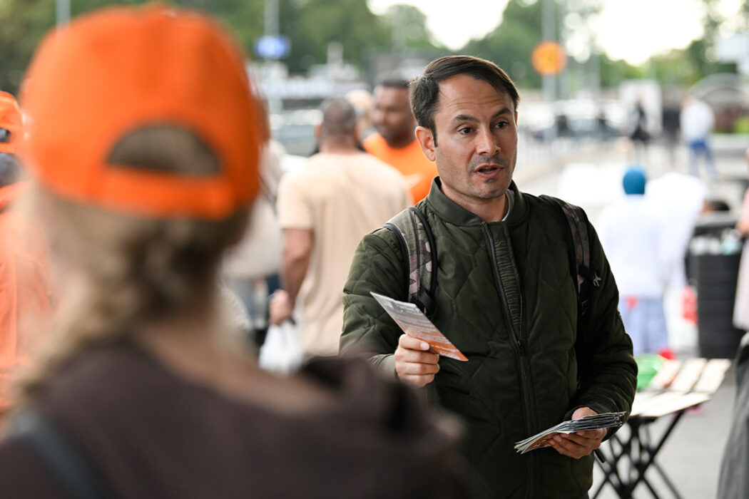 En rättsprocess har inletts mot Partiet Nyans partiledare Mikail Yüksel.
