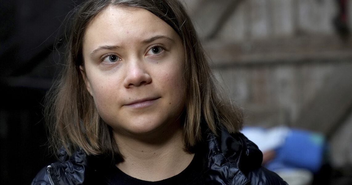 Greta Thunberg intervjuas av AP i den tyska byn Lützerath, där hon var med i en stor klimatprotest i kolgruvan Grazweiler förra veckan.
