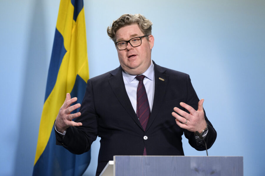 Sveriges justitieminister Gunnar Strömmer (M).