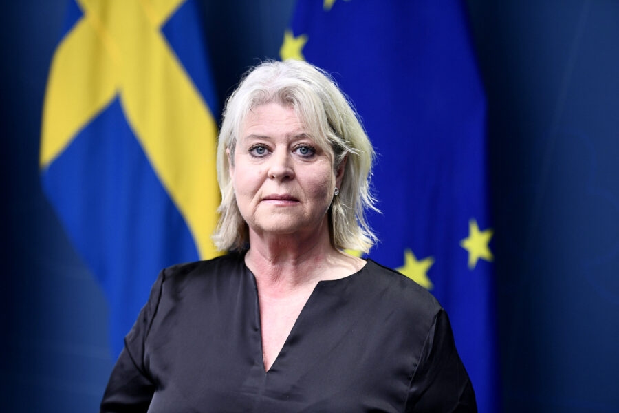 Socialtjänstminister Camilla Waltersson Grönvall.