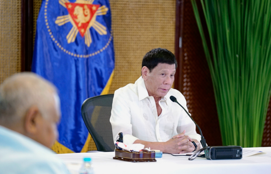 Filippinernas tidigare president Rodrigo Duterte.