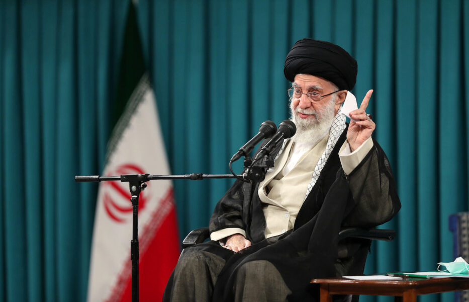 Irans högste ledare, ayatolla Ali Khamenei.