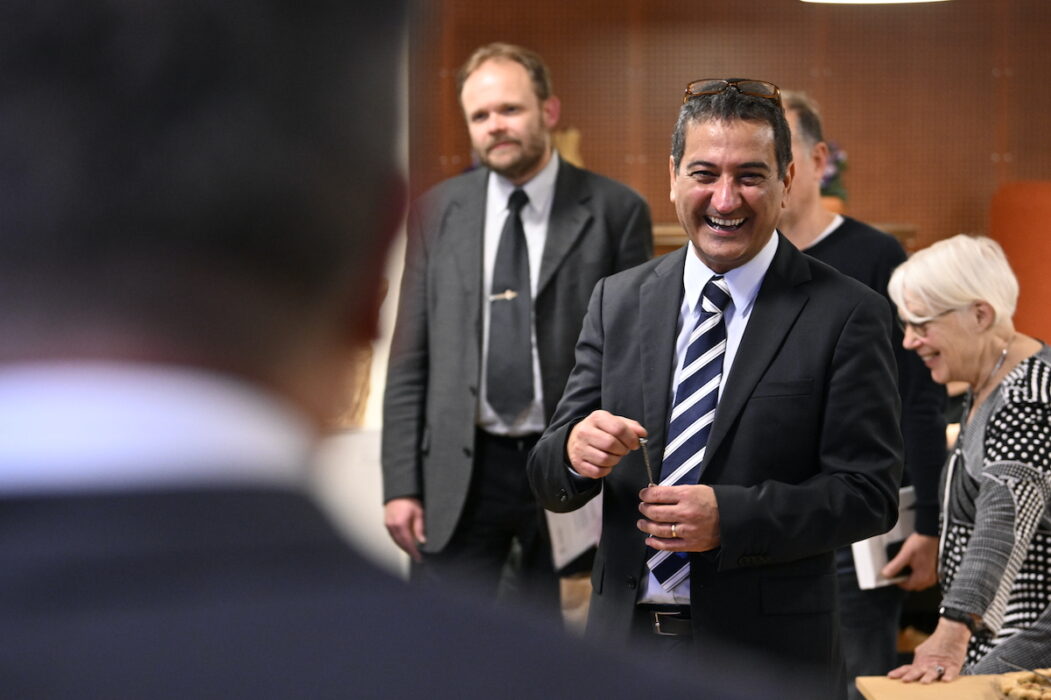 Doktorand Sameh Egyptson fick besked om att hans avhandling godkänts.