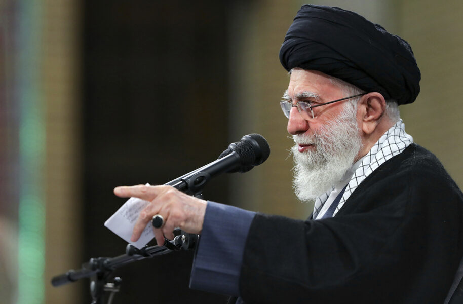 Irans kansli för högste ledaren via AP/TTAyatolla Ali Khamenei.