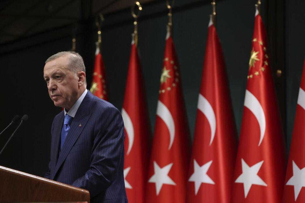 Turkiets president Recep Tayyip Erdogan.