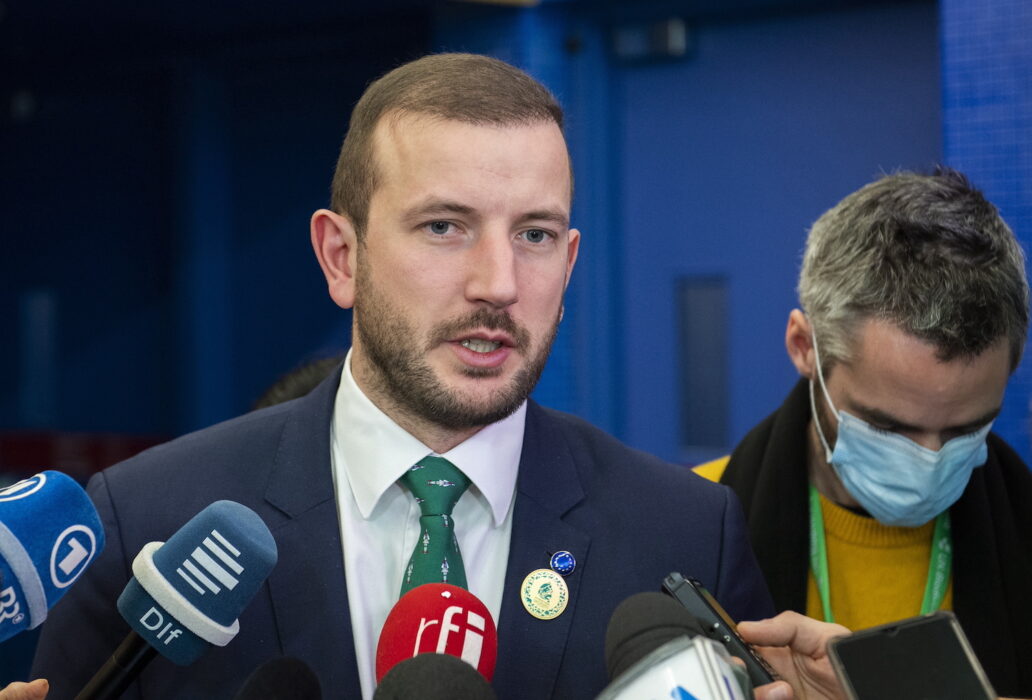 EU:s miljökommissionär Virginijus Sinkevicius.