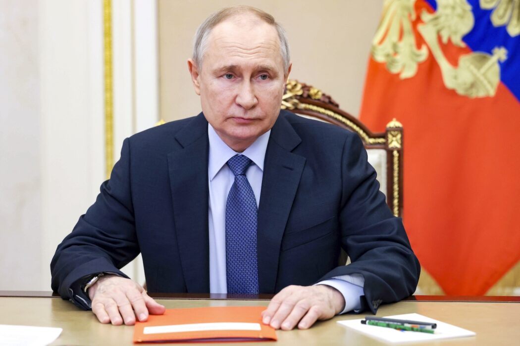 Rysslands president Vladimir Putin.