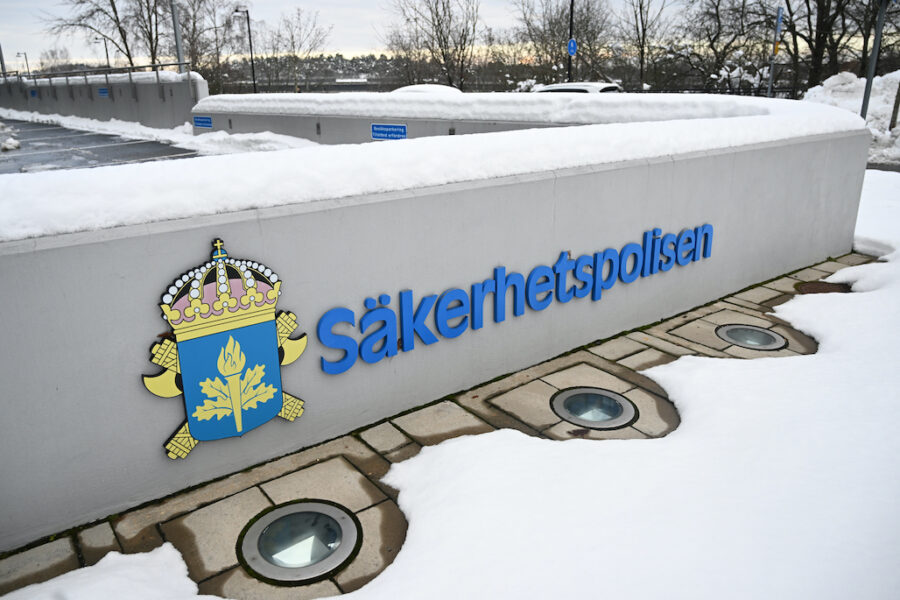 Säkerhetspolisens huvudkontor på Bolstomtavägen i Solna.