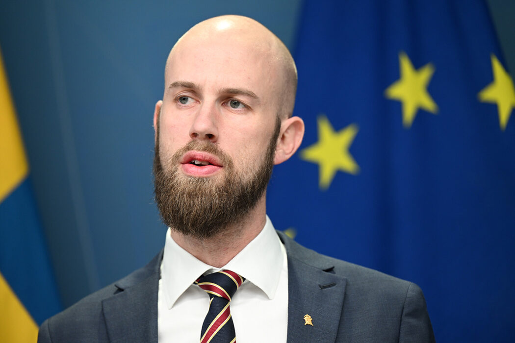 Carl-Oskar Bohlin (M), minister för civilt försvar.