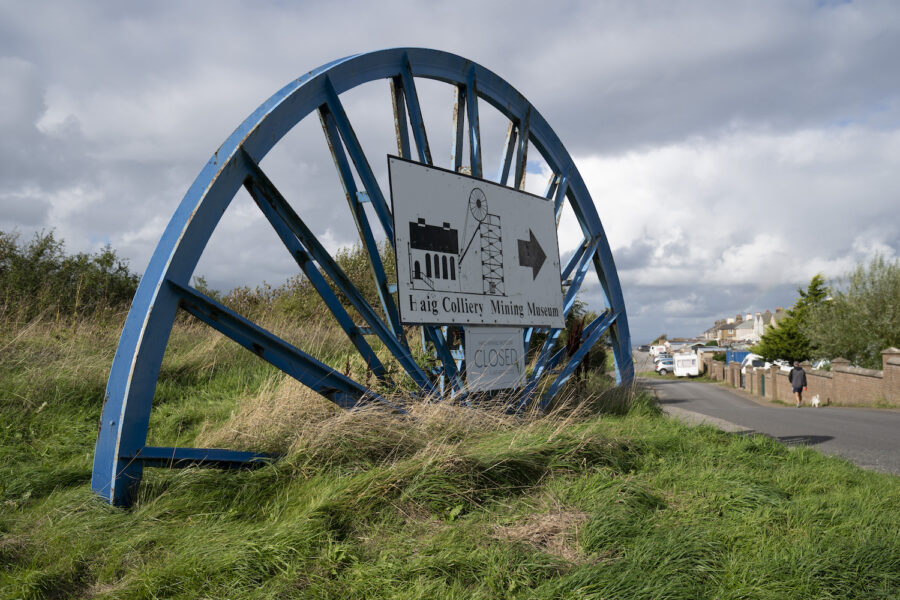 Haig Colliery Mining Museum i den brittiska kuststaden Whitehaven påminner om ortens förflutna.
