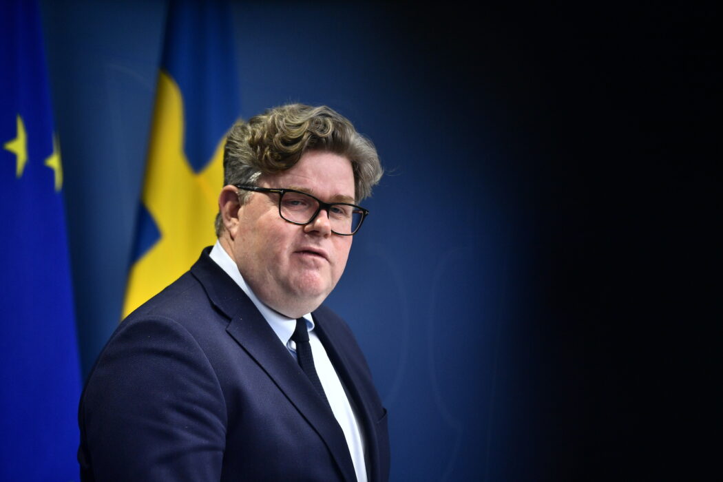 Justitieminister Gunnar Strömmer (M).