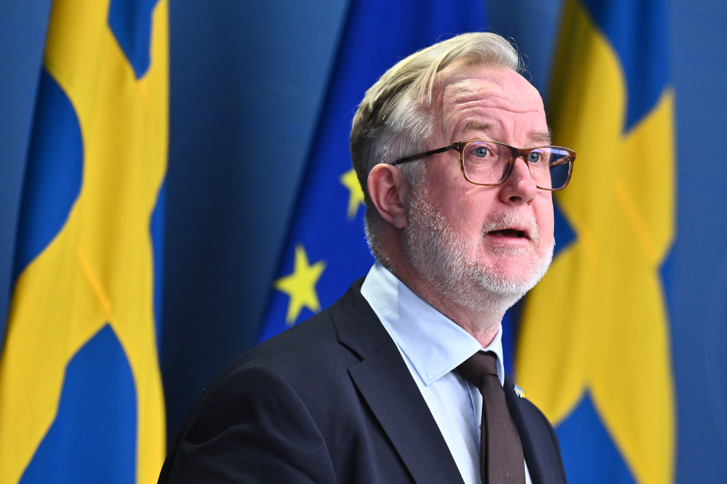 Arbetsmarknads- och integrationsminister Johan Pehrson (L).