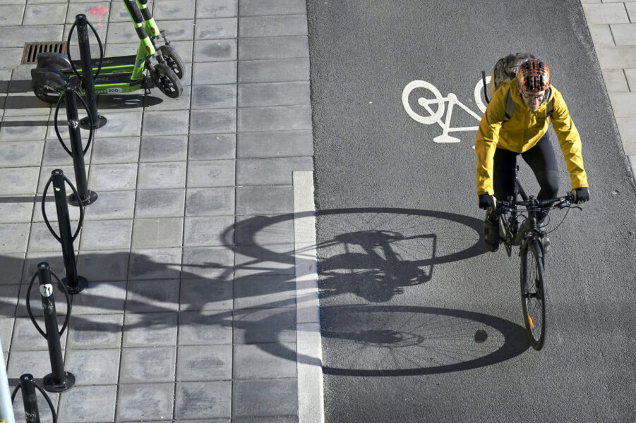SSF vill se fler säkra cykelparkeringar.