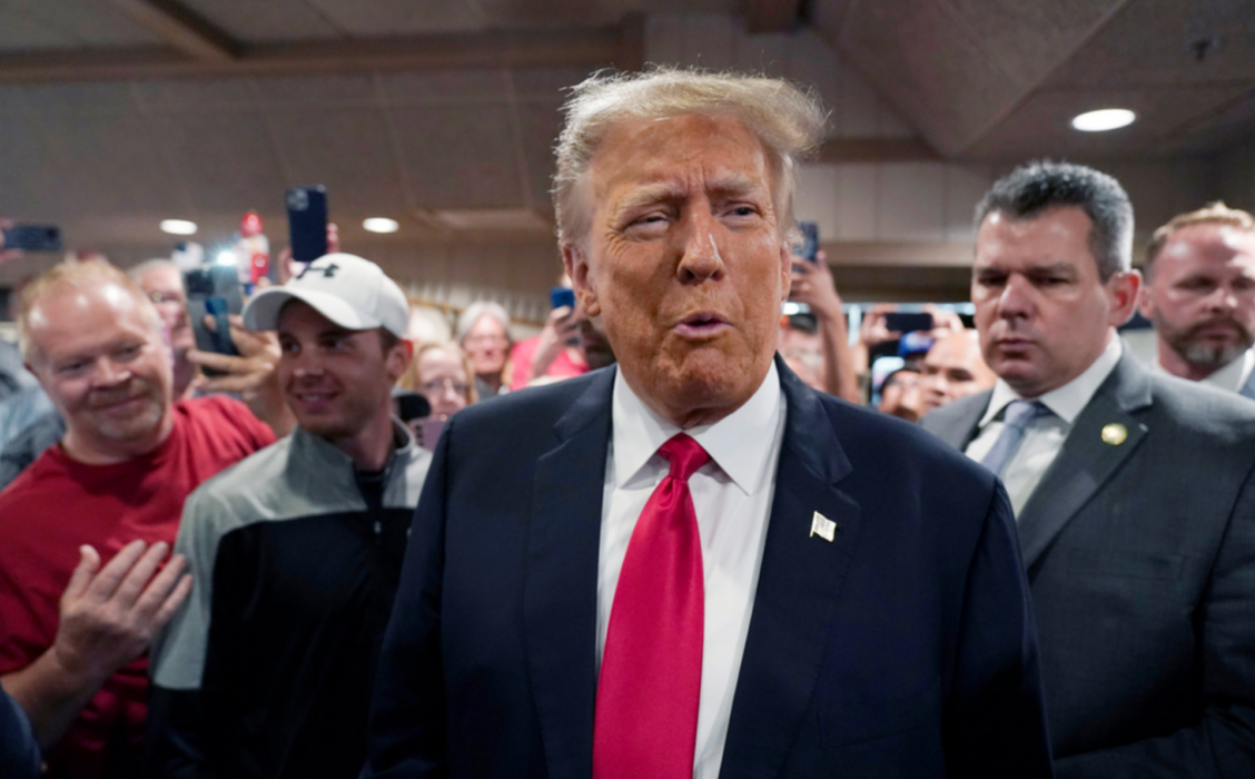 USA:s tidigare president Donald Trump.