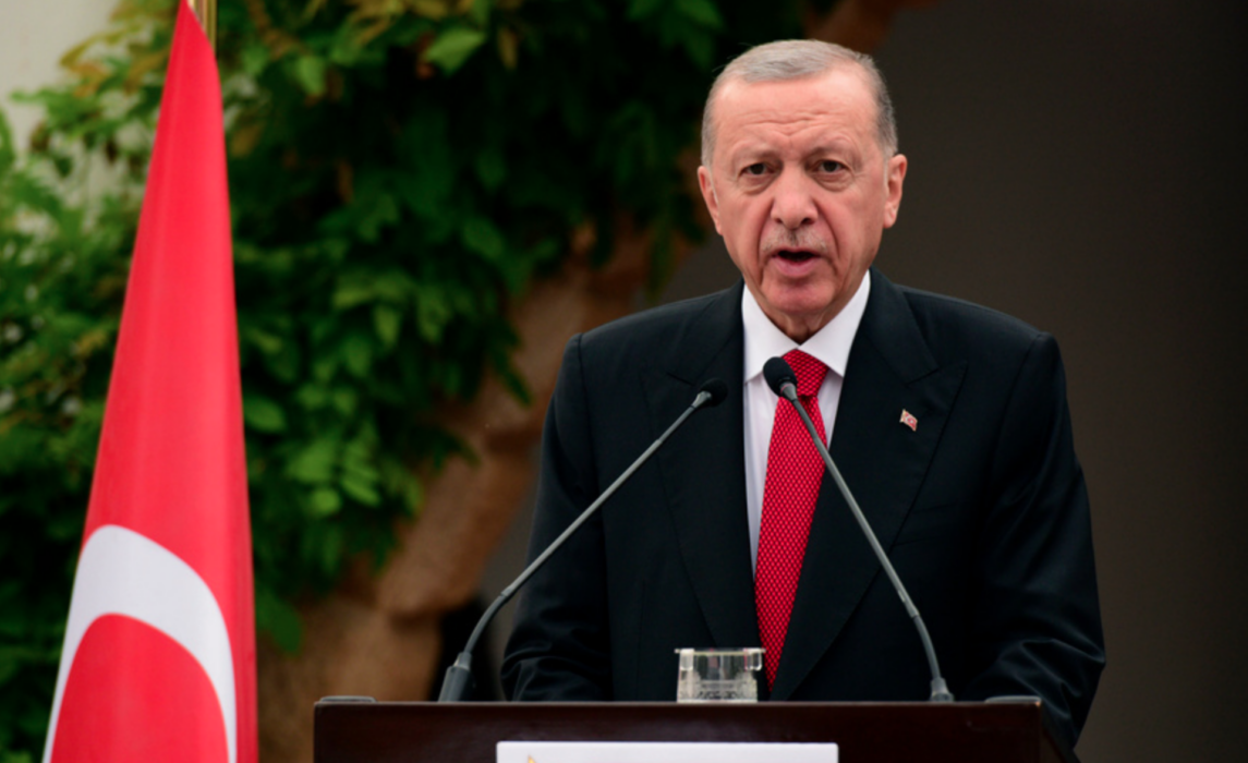 Turkiets president Recep Tayyip Erdogan.