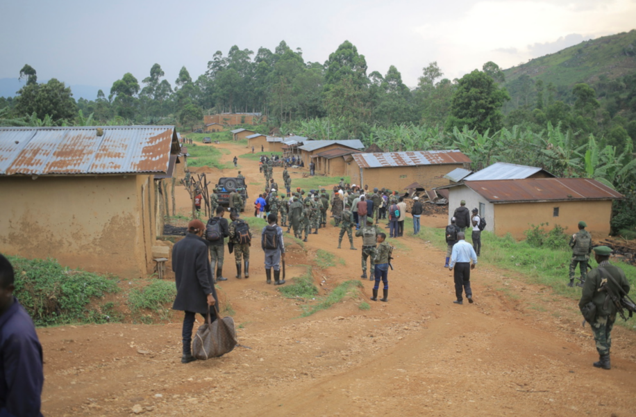 Oroligheter i östra Kongo-Kinshasa leder till enorma flyktingproblem.