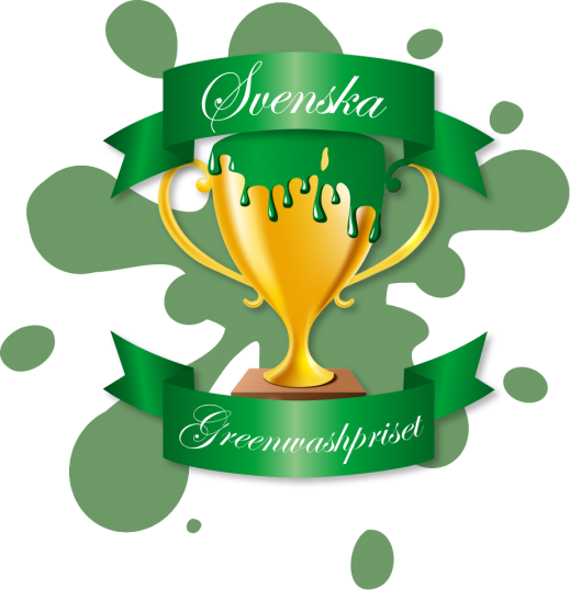 Sedan år 2009 har Svenska Greenwashpriset, som delas ut av Jordens vänner, tillfallit bland annat Preem, Sveaskog och AP-fonderna.