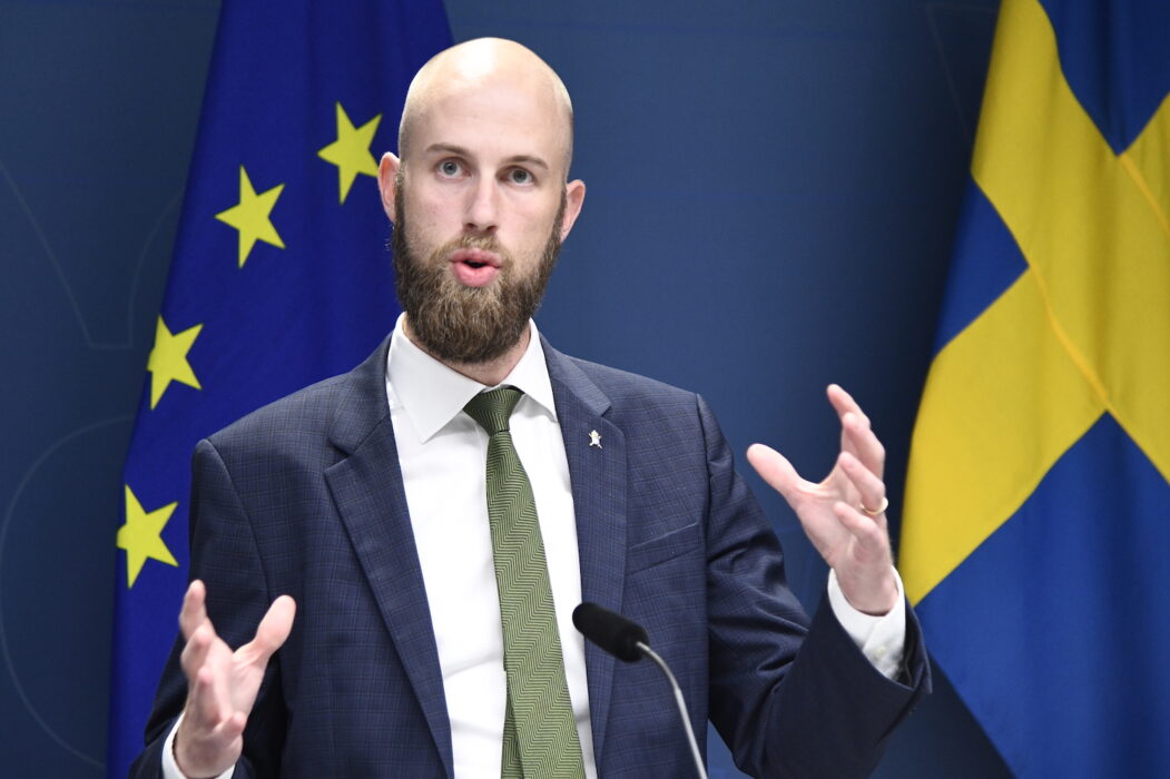 Carl-Oskar Bohlin, minister för civilt försvar (M).