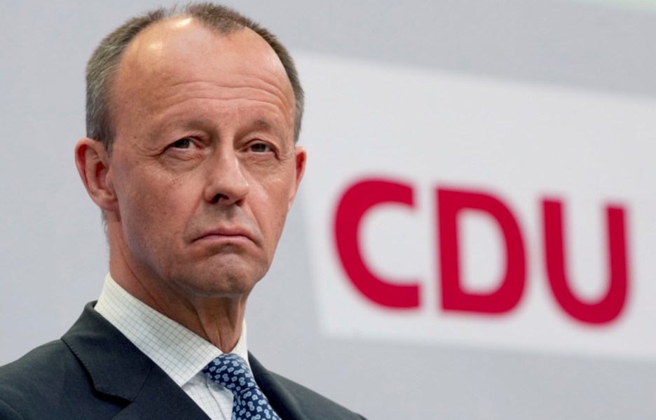 Kristdemokratiska CDU:s ledare Friedrich Merz.
