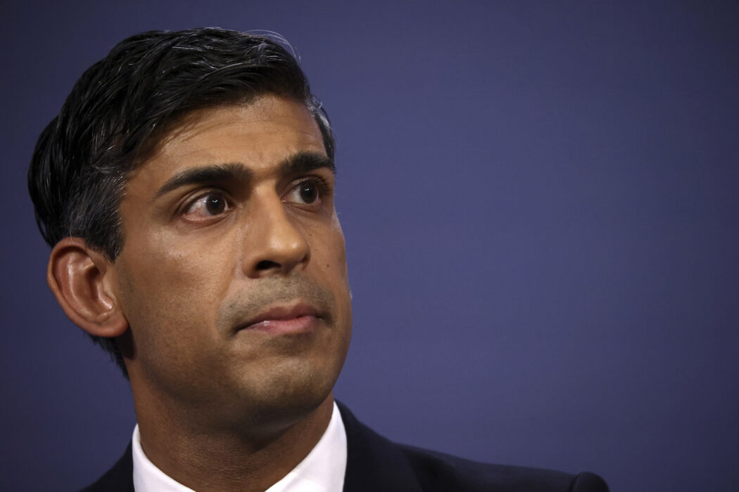 Storbritanniens premiärminister Rishi Sunak.