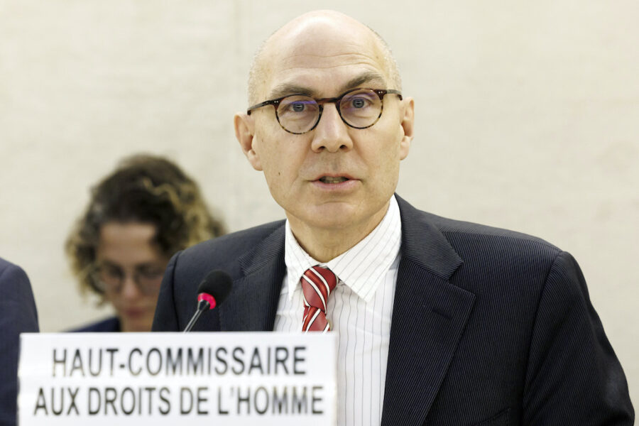 FN:s människorättschef Volker Türk.