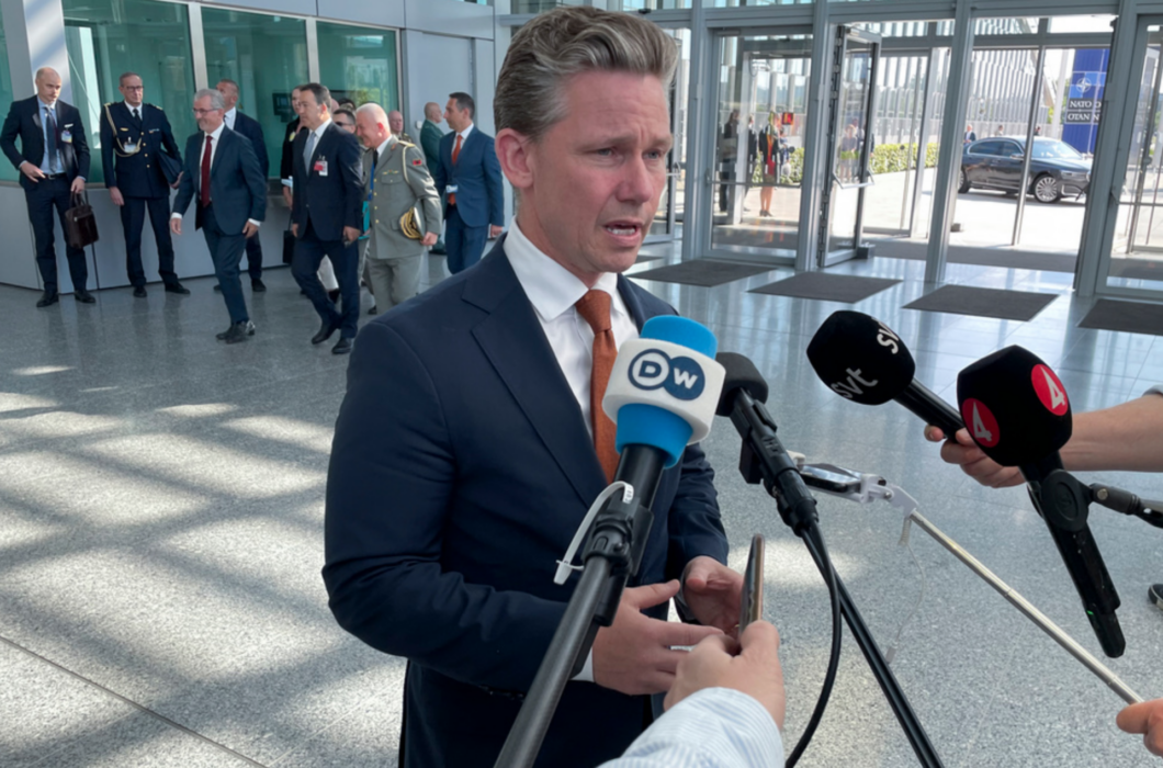 Försvarsminister Pål Jonson (M).