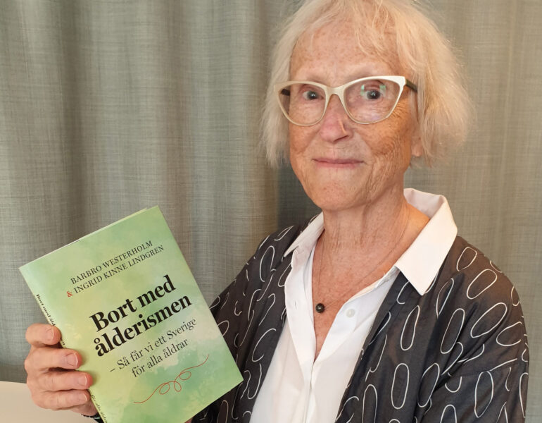 Ingrid Kinne Lindgren (född 1945) har tillsammans med Barbro Westerholm (1933–2023) skrivit boken Bort med ålderismen, för att blottlägga en ofta osynlig form av diskriminering.
