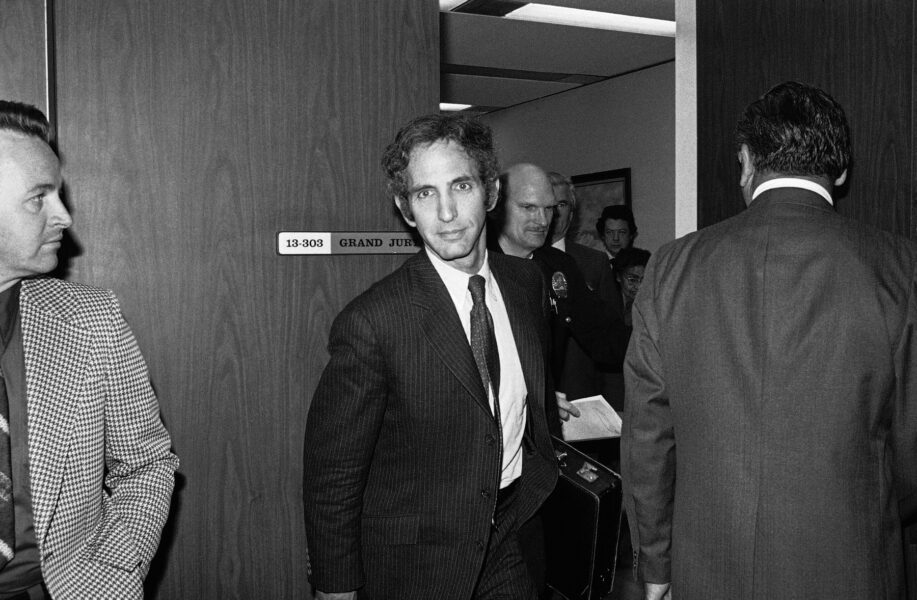 Daniel Ellsberg vid rättegången mot honom 1973.