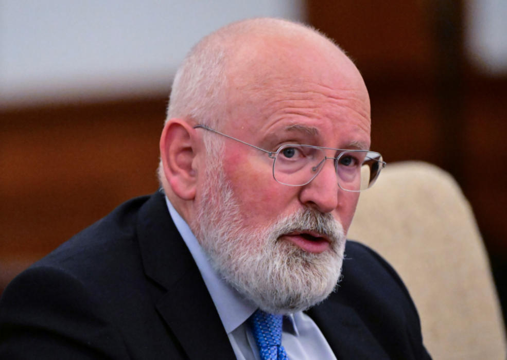 Frans Timmermans är EU-kommissionens klimatansvarige exekutive vice ordförande.