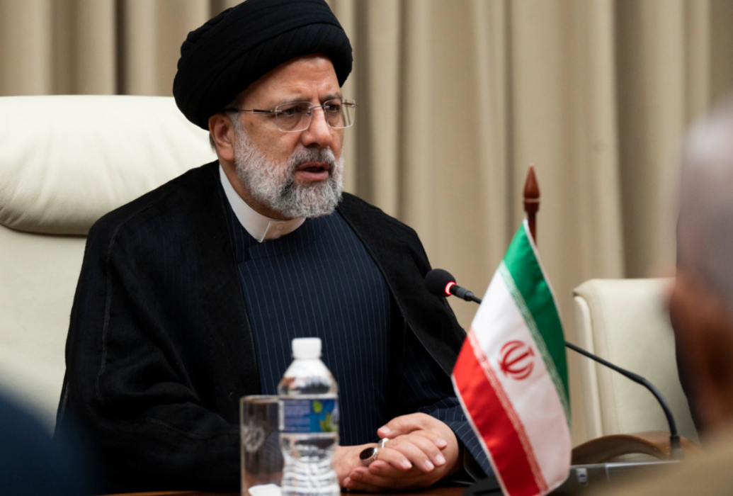 Irans president Ebrahim Raisi.
