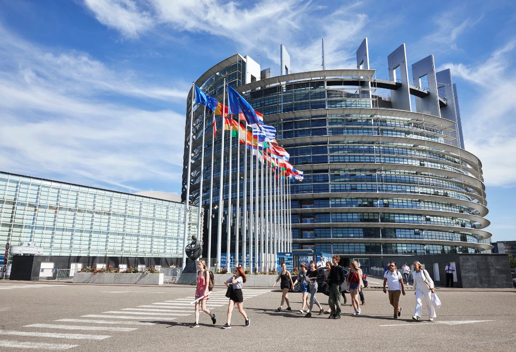Europaparlamentet i Strasbourg.