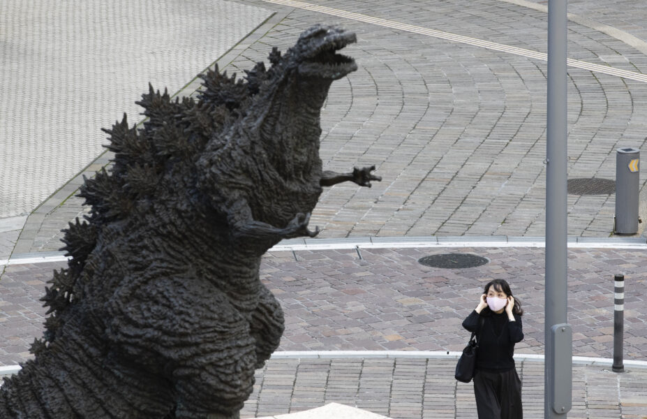 Godzilla får i kinesisk propaganda symbolisera "Japans atomtrauma".