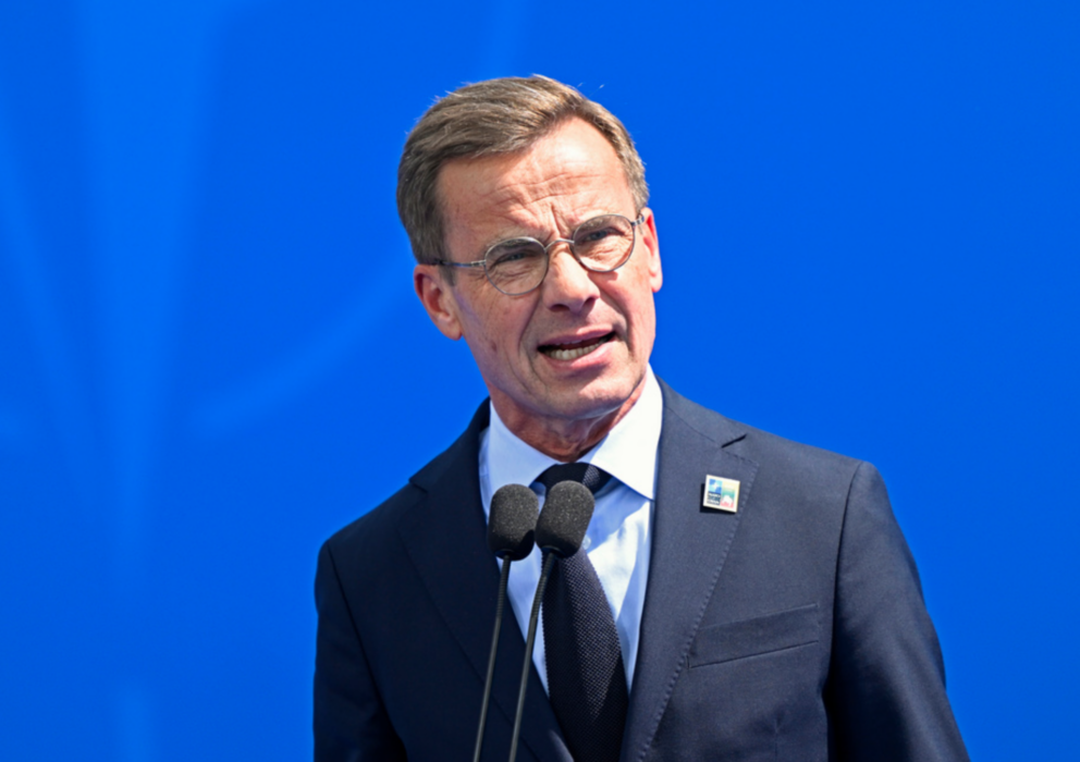 Statsminister Ulf Kristersson.