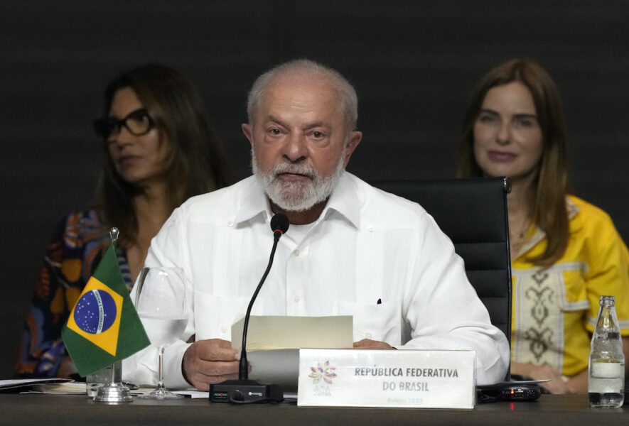 Brasiliens president Luiz Inacio Lula Da Silva har gjort Amazonas till en hjärtefråga efter han tog makten i landet.
