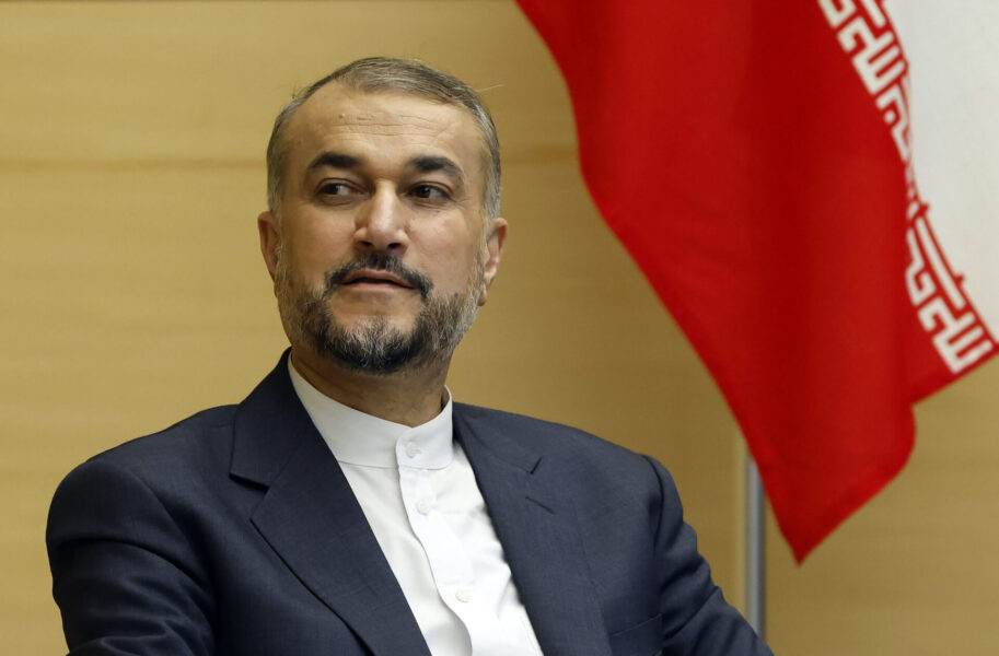 Irans utrikesminister Amir Abdollahian.