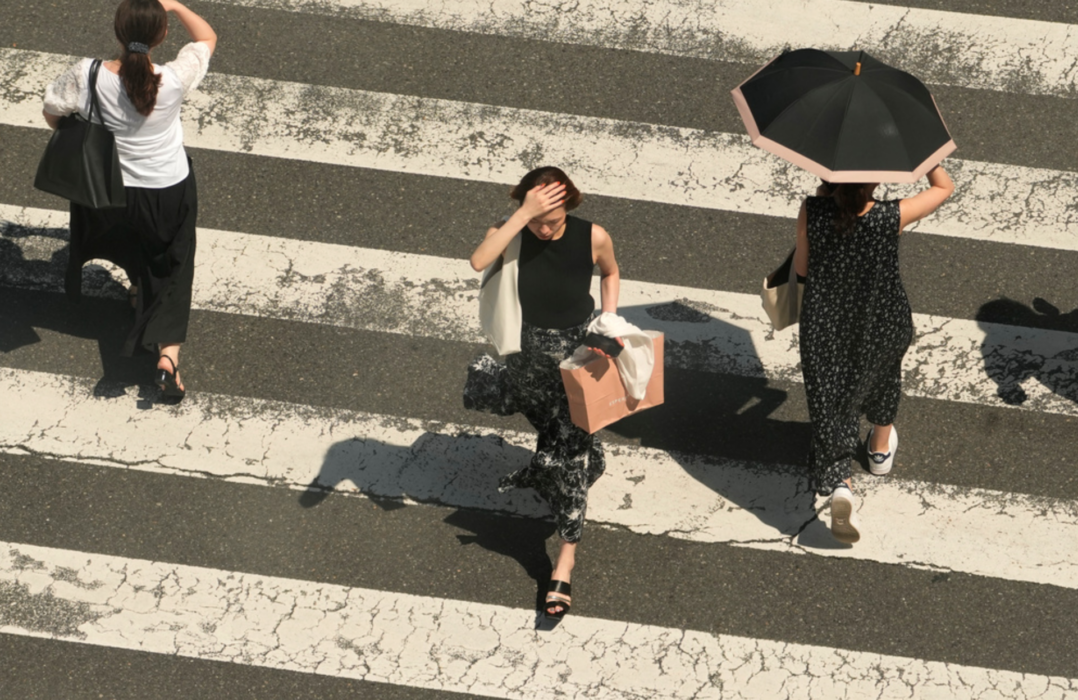 Sommarens medeltemperaturer i Japan var de högsta sedan mätningarna inleddes.