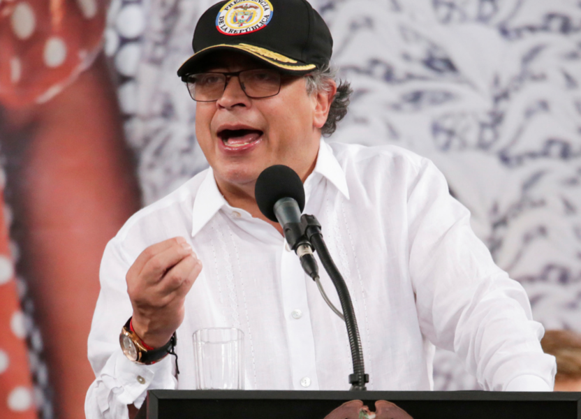 Colombias president Gustavo Petro vill ge gerillautbrytare en andra chans.