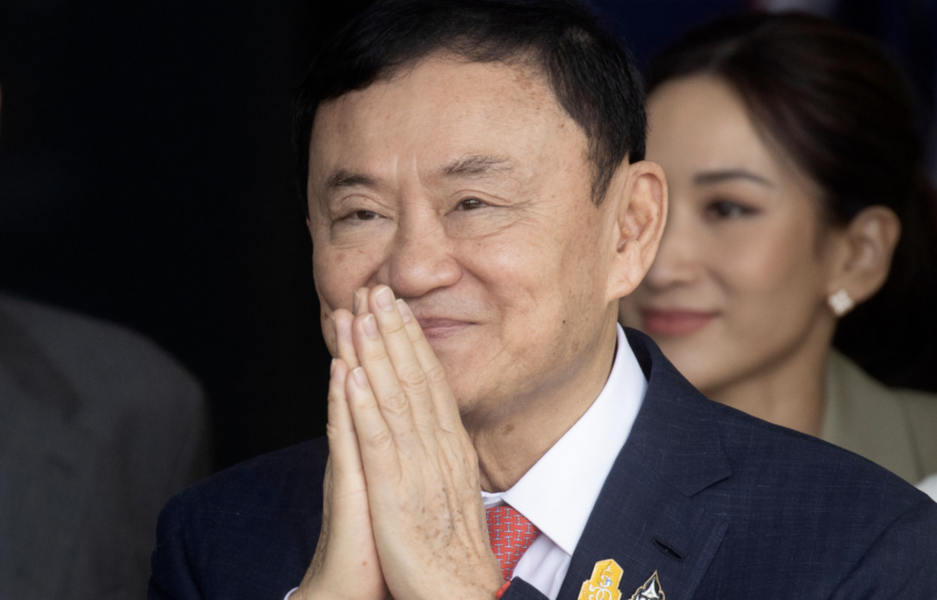 Thailands före detta premiärminister Thaksin Shinawatra.