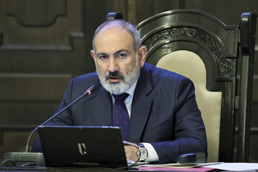 Armeniens premiärminister Nikol Pasjinjan.