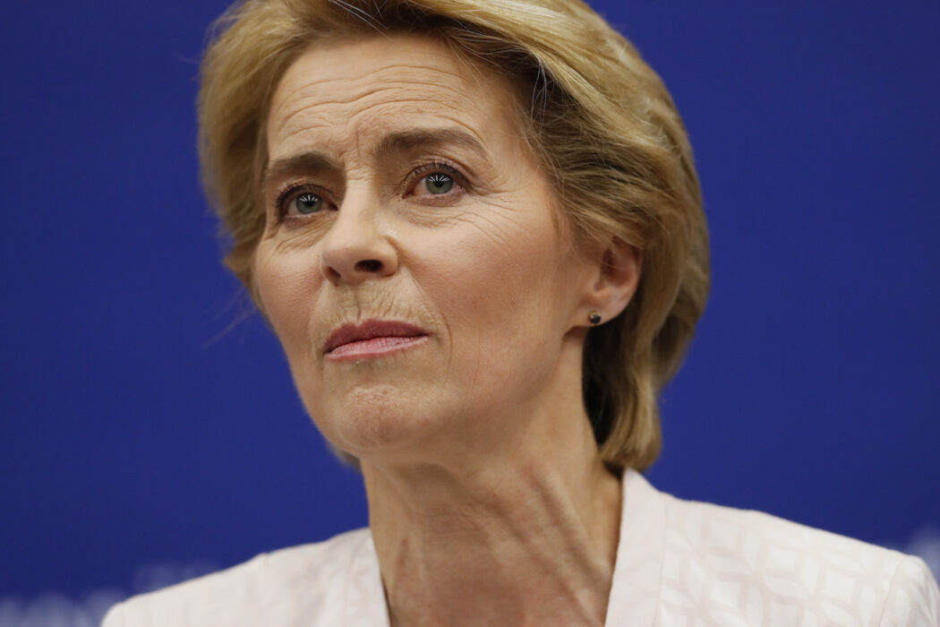 EU-kommissionens ordförande Ursula von der Leyen.