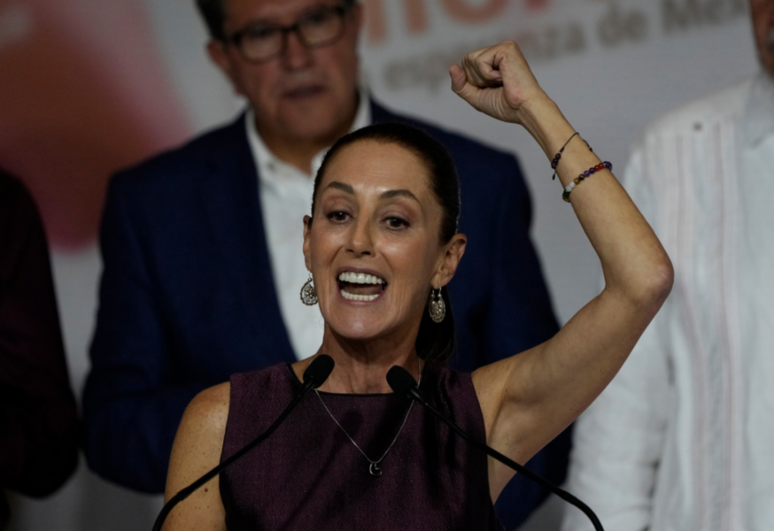 Claudia Sheinbaum har chans att bli den första kvinnan på presidentposten i Mexiko i valet i juni 2024.