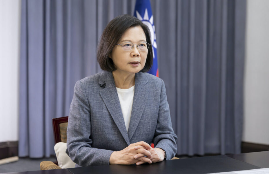 Taiwans president Tsai-Ing Wen.
